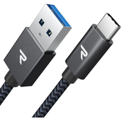 RAMPOW polnilni kabel USB A v USB C - 1m