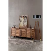 Aberto Design Podna lampa Stil, 165 cm, E27 40W, Tamnobraon