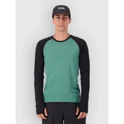 Mons Royale Temple Merino Long Sleeve Base Layer Top black