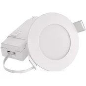 LED reflektor LORI bele barve, okrogel, 4,5W CCT