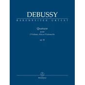 DEBUSSY:STRING QUATUOR OP.10 STUDY SCORE