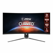 MSI MPG ARTYMIS 343CQRDE - 86 cm (34 inca) LED zakrivljena VA ploca UWQHD rezolucija 1 ms 165Hz HDR 400