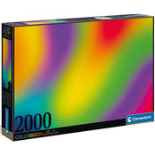 CLEMENTONI Slagalica 2000 dijelova Colorboom