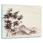 shumee Steklena zaščitna plošča ZA štedilnik 60x52 ležeča