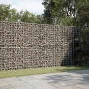 vidaXL Gabion z žico 3,5 mm in mrežo 10x10 cm 200x50x200 cm