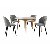 jedilnica set Racine 136 76cm