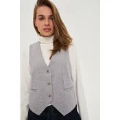 Marisse WOMENS JACKETS Z-KA-4808 L.GREY