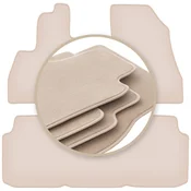 PREMIUM bež talne obloge za: Fiat 500L enoprostorec 2012-