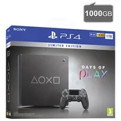 Obnovljen PlayStation 4 Slim 1000GB Days of Play 2019 Limited Edition + 2 leti garancije