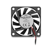 DeLOCK 67288 aksialni ventilator 5 V DC 60 x 60 x 10 mm črn