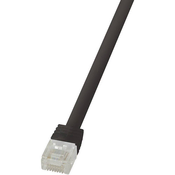 LogiLink RJ45 omrežni priključni kabelCAT 6 U/UTP [1x RJ45-vtič - 1x RJ45-vtič] 20 m črne barve Lo