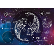 Interdruk - Puzzle Zodiak - Ribi 250 - 250 kosov