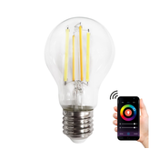 LED prigušiva sijalica VINTAGE A60 E27/7W/230V 2700-6500K Wi-Fi Tuya