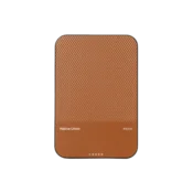 DE Native Union (Re)Classic Qi2 prenosna baterija - magnetna prenosna baterija 5000 mAh, združljiva z MagSafe in Qi2, priložen 15 cm kabel USB-C na USB-C (rjava)