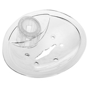 SAPHO Mydlenka za tuš kabino 25 mm, plast, transparentna - praktičen in eleganten kopalniški dodatek
