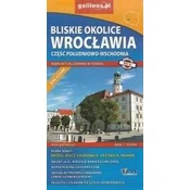 shumee Območje Vroclava, jugovzhodni del. Oleśnica, Jelcz-Laskowice, Brzeg, Oława. Turistična karta / Načrt mesta. Galilej
