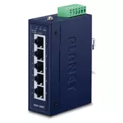 shumee Planet IP30 Compact - 5-portno hitro ethernetno stikalo 10/100TX (-40~75°C), ISW-500T