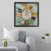 Wallity Dekorativni zidni sat STMDF12, 45x45 cm
