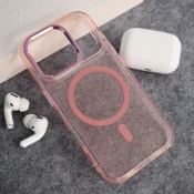 Maska Mag Case Glitter za iPhone 17 Pro roze