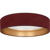 Brilagi-LED zatemnljivo svetilo VELVET SM. VARI 24W/230V 3000-6500K premer 45 cm bordo/zlata + daljinski upravljalnik