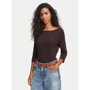 Tommy Hilfiger Bluza Cody WW0WW49928 Temno rjava Regular Fit