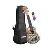 Sopran ukulele HH 2600 ART serie Urban Sela (s torbo in drsalkami)