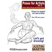 Poses for Artists Volume 5 - Hands, Skulls, Pin-ups & Various Poses: An essential reference for figure drawing and the human form.