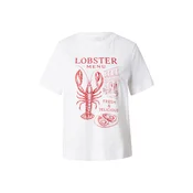 Rich & Royal Majica Lobster  češnjevo rdeča / bela