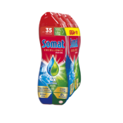Somat Excellence Duo Grease gel za perilicu posuđa, 3 x 630 ml