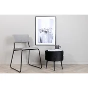 Venture Design Jedilni stol 2 kosa 52x76x40 cm siva