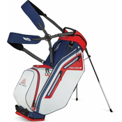 Big Max Dri Lite Feather 2 Golf torba Stand Bag Steel Blue/Red/White