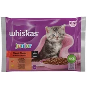 WHISKAS Kese sa ukusom piletine i govedine za macice