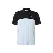 Sergio Tacchini Majica svetlo modra/črna/bela