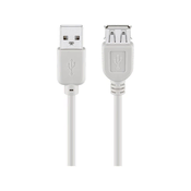 GOOBAY USB kabel 2.0 hi-speed 1,8m, siva
