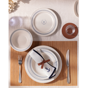 MADAME COCO Elegant Set tanjira za ručavanje, 24 dela, Beli