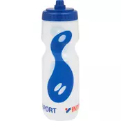 Intersport SQUEZZE BOTTLE INT 0,65L, steklenica, bela 302988