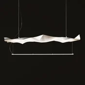 Knikerboker Crash Tube obesek, 130x40cm, bela - Dnevna soba/jedilnica - Dizajn - Kovina