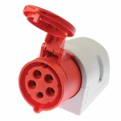 MOTORSKA vtičnica PCE 5X16A 400V IP44 OZKA