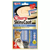 Churu Cat priboljšek Skin&Coat Tuna 4x14 g