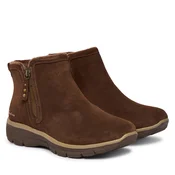 Škornji Skechers Easy Going - Urban Zip 168188 Rjava