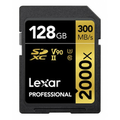 Lexar SDXC 128GB UHS-II V90 (R:300/W:260MB/s)