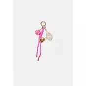 Stradivarius Privezak Za Kljuceve S Privjeskom U Obliku Tenisa Neon Pink Os
