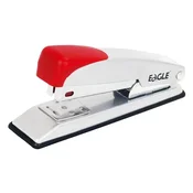 Punjač za spajalicu EAGLE 204 stolni, 20 listova, 24/6-26/6, crveni, 110-1162