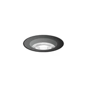Wever & Ducré Lighting WEVER & DUCRÉ LED-talna vgradna utripajoča luč brez okvirja 2.0, črna - Sodobni - matno črna - Aluminij