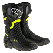 Motorističke čizme Alpinestars S-MX 6 crno-fluo žute