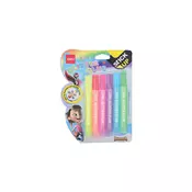 DELI Lepak glitter neon/ 6 boja EA71301