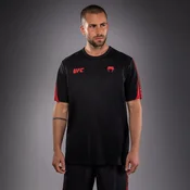 UFC Unity by Venum Fight Week majica kratkih rukava za muškarce, crno-crvena, XL