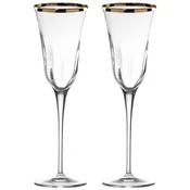 Caše za šampanjac La Reine - Julia Optic, Gold Rim, 2 komada, 240 ml