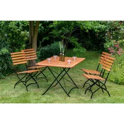 Gardenson Vrtni Stol Schlossgarten, 2-Delni Set, Masivno