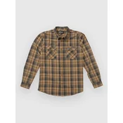 Salty Crew Daybreak Flannel Shirt khaki